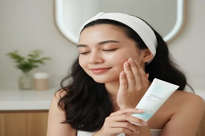 Eksfoliasi Gel Angkat Daki, Kulit Cerah Tanpa Ribet