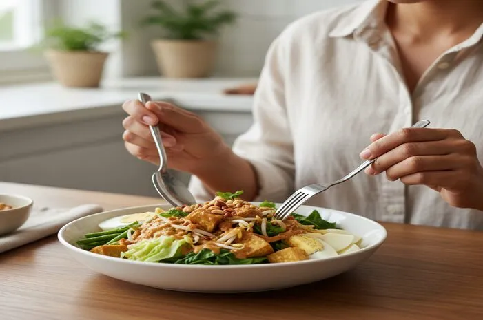 Kalori Gado Gado Tanpa Lontong: Lebih Rendah, Pas untuk Diet