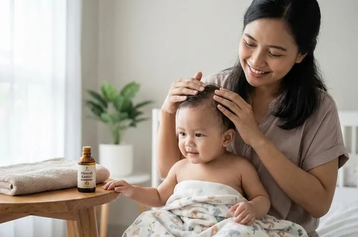 8 Tips agar Rambut Bayi Cepat Tumbuh dalam Seminggu