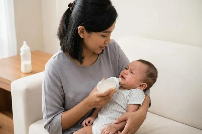 Bunda, Kenali Ciri Bayi Alergi Susu Formula Ini Lho