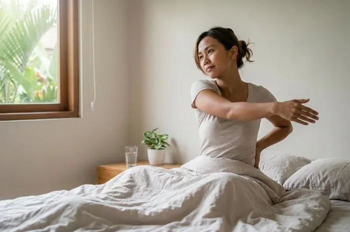 Cara Atasi Badan Sakit Saat Bangun Tidur, Mudah!