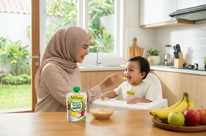 Milna Nature Delight: Puree Buah Asli, MPASI Sehat Praktis