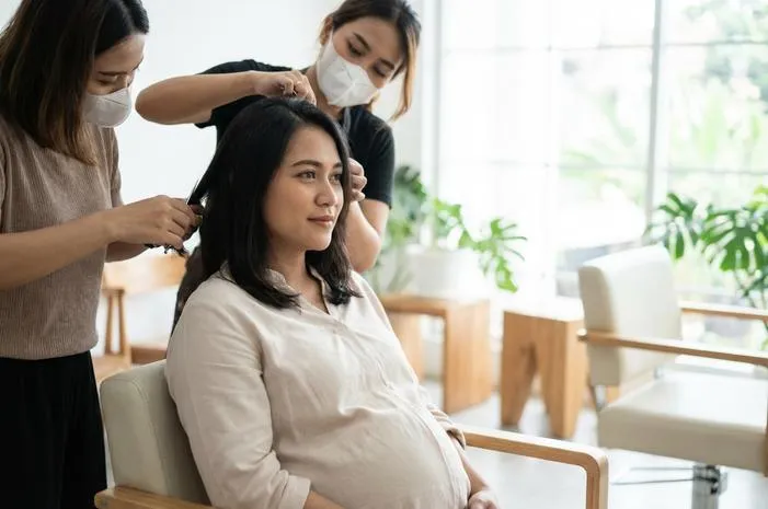Mitos Potong Rambut Saat Hamil? Aman Kok!