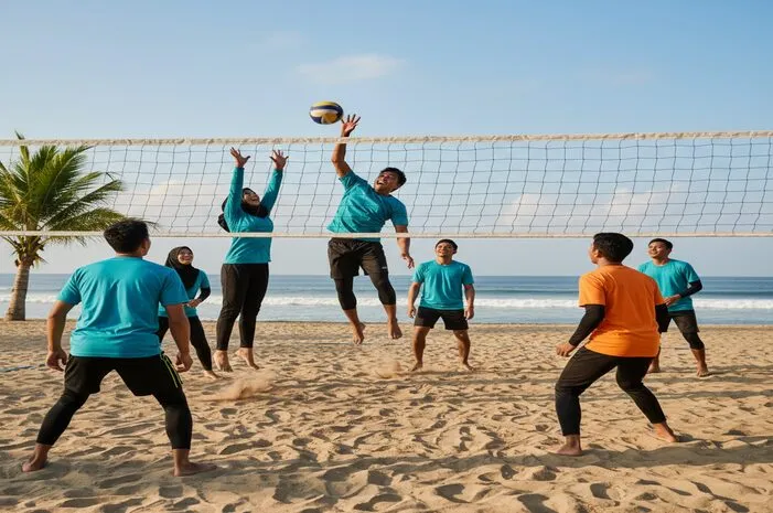 Yuk, Rasakan Manfaat Bermain Bola Voli Sekarang!
