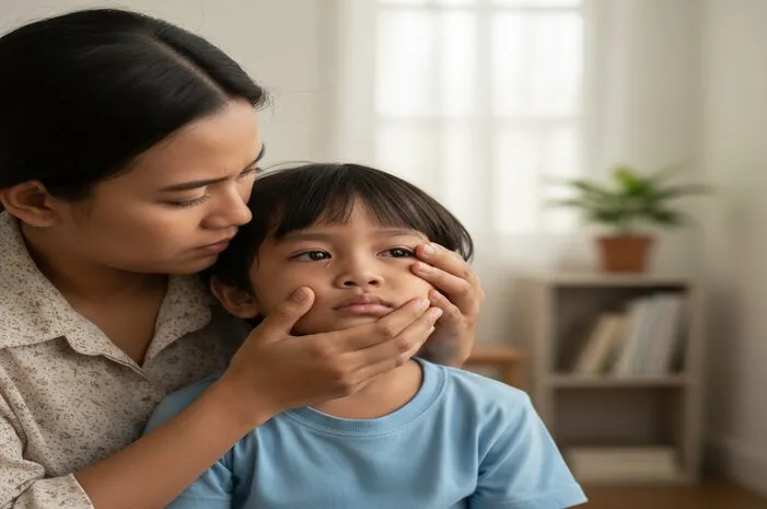 Mata Anak Berdarah: Tenang, Ini Penyebab dan Penanganan