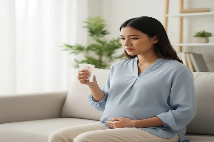 Keluar darah hamil muda tapi tidak sakit, normal?