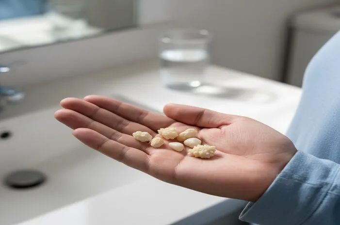 Ini Bentuk Batu Ginjal yang Sudah Keluar, Jangan Panik!