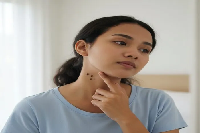 Tanda Tahi Lalat di Leher: Normal atau Perlu Diperiksa?