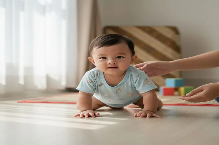 Berapa Bulan Bayi Bisa Merangkak? Jangan Panik Ya
