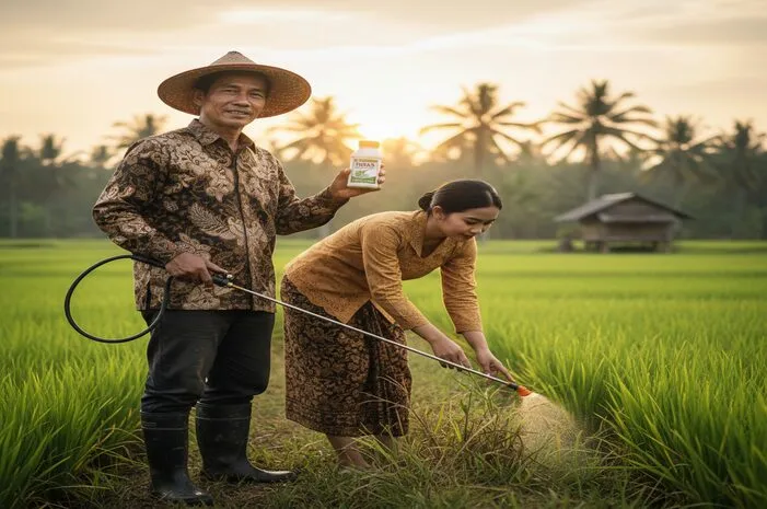 Herbisida Tabas Jaminan Padi Bersih dari Gulma Tanpa Repot