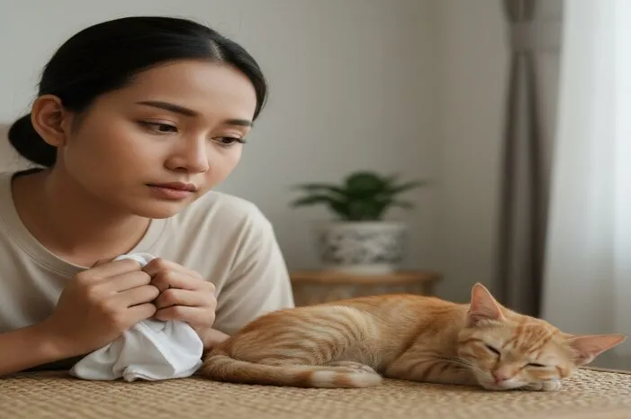 Kucing Mati Mata Terbuka: Normal Kok, Jangan Panik!