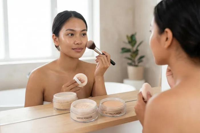 Perbedaan Loose Powder dan Setting Powder, Pilih Mana?