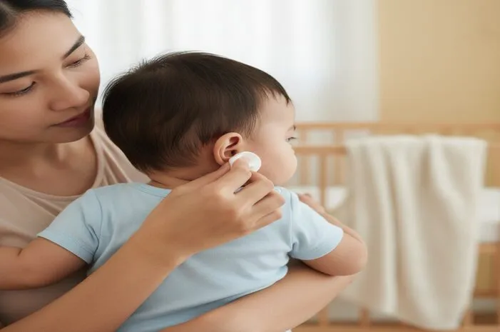 Cairan Kuning Tak Berbau dari Telinga Bayi, Kapan ke Dokter?