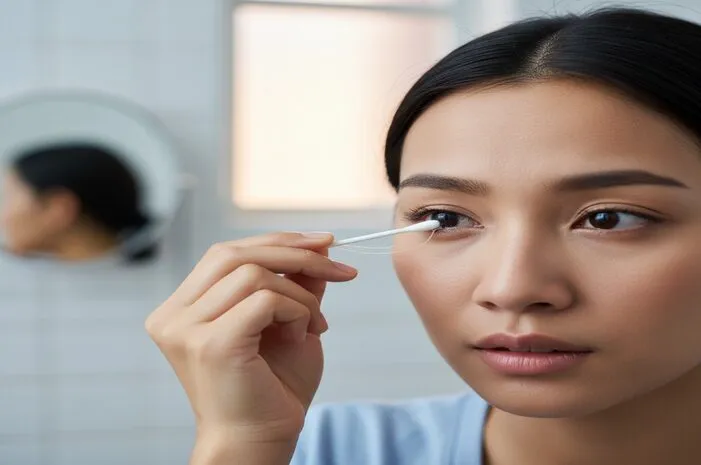 Kotoran Mata Seperti Benang: Apa Penyebab dan Solusinya?