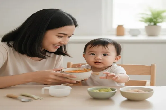 Takaran MPASI Bayi 8 Bulan: Porsi Tepat, Gizi Lengkap