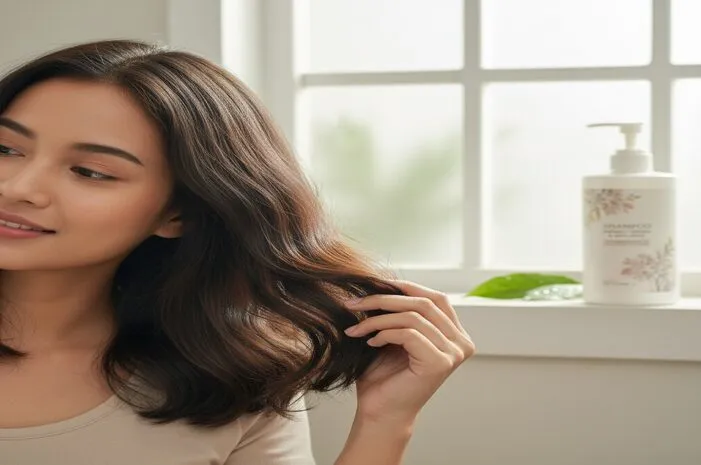 Shampo Rambut Kering dan Bercabang Halus Lembut Sehat