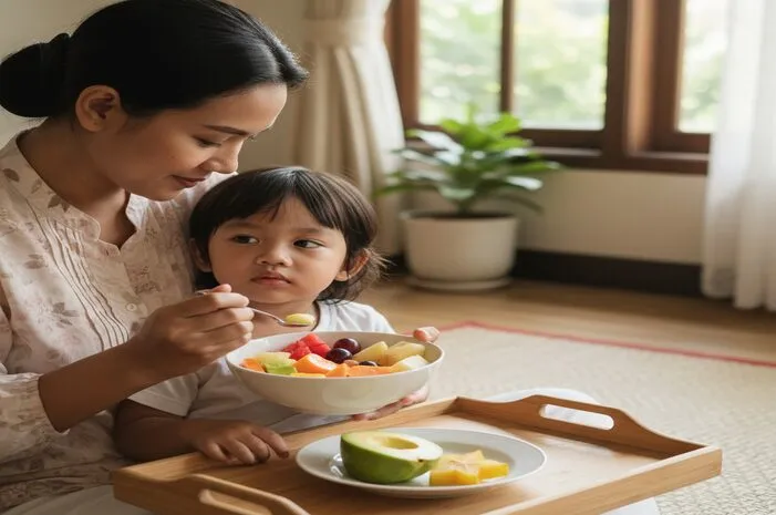 Buah Terbaik untuk Anak Demam Batuk, Cepat Sembuh!