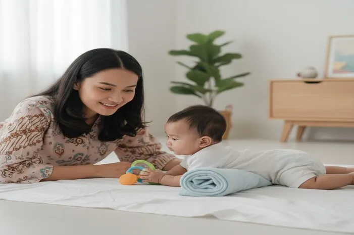 Bayi Miring Usia Berapa? Ini Tahap Normal dan Tidur Aman