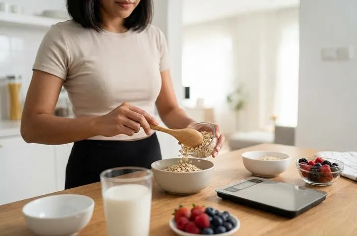 Berapa Sendok Oatmeal untuk Diet? Cek Takaran Idealnya