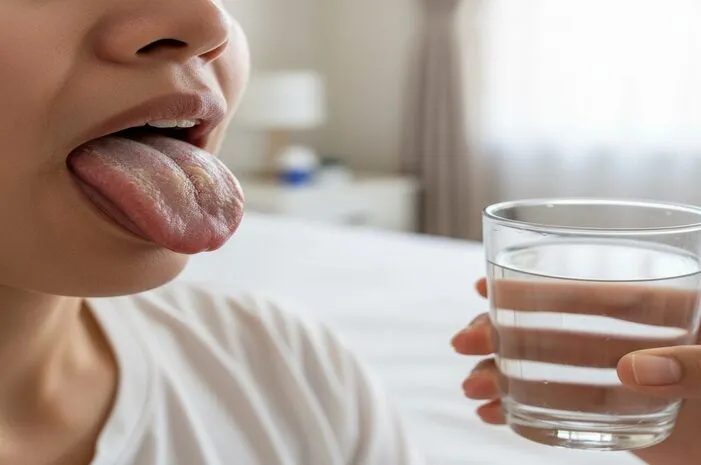 Gambar Lidah Penderita Tipes: Kenali Ciri Khas Lidah Kotor