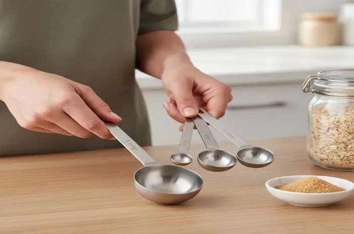 Jelasnya Ukuran Sendok Takar: SDM, SDT Berapa ML?