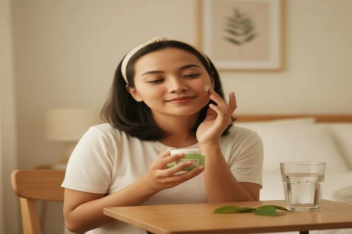 Krim Malam Garnier: Wajah Cerah Glowing Saat Bangun