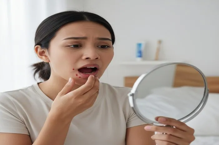 Bintik Merah di Langit Mulut Biasa Aja Kok, Jangan Panik