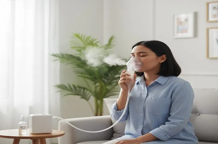 Nacl Nebulizer: Atasi Sesak, Dahak Kental Jadi Plong