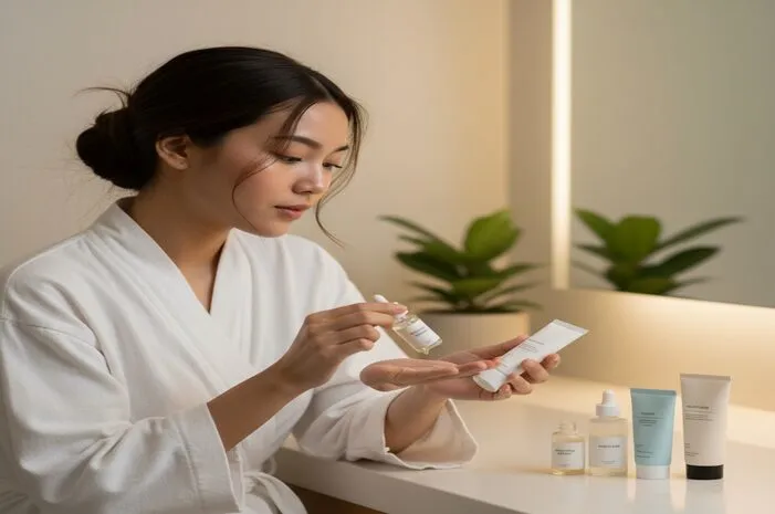 Urutan Pakai Retinol Tepat, Kulit Kinclong Anti Iritasi