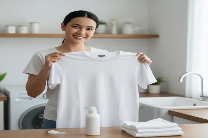 Pembersih Noda Baju Putih Ampuh, Kembali Kinclong!