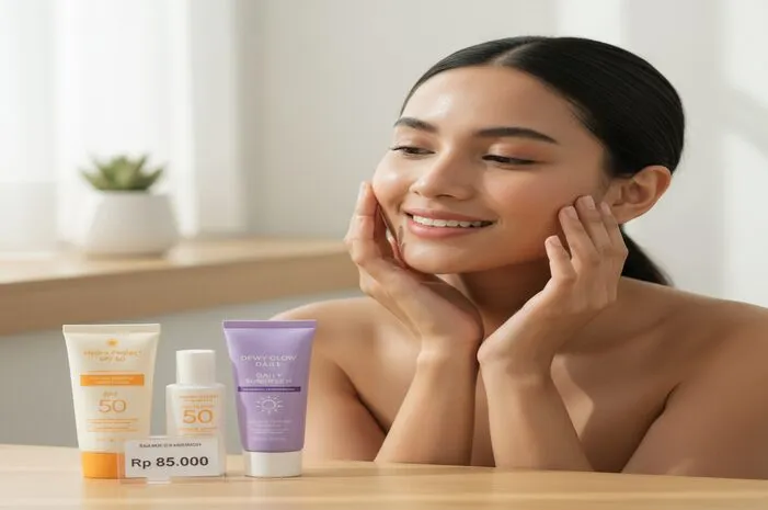 Kulit Kering Kusam? Ini Sunscreen Terbaik Harga Mulai 17 Ribu