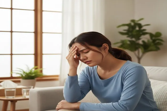 Kenapa Saat Batuk Kepala Terasa Sakit? Ternyata Ini!