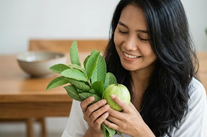 Manfaat Daun Jambu Biji untuk Rambut Kuat Lebat Berkilau