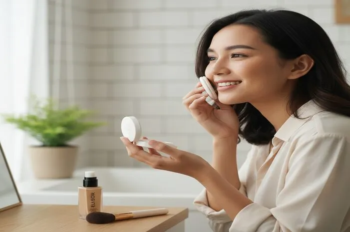 Pilih Mana? Beda Foundation dan Cushion Wajib Tahu