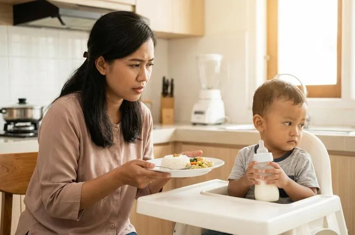 Kenapa Anak 2 Tahun Ogah Makan, Cuma Mau Susu?
