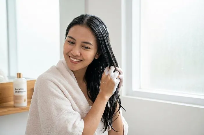 Keratin Shampoo: Rambut Kuat Halus, Mudah Diatur