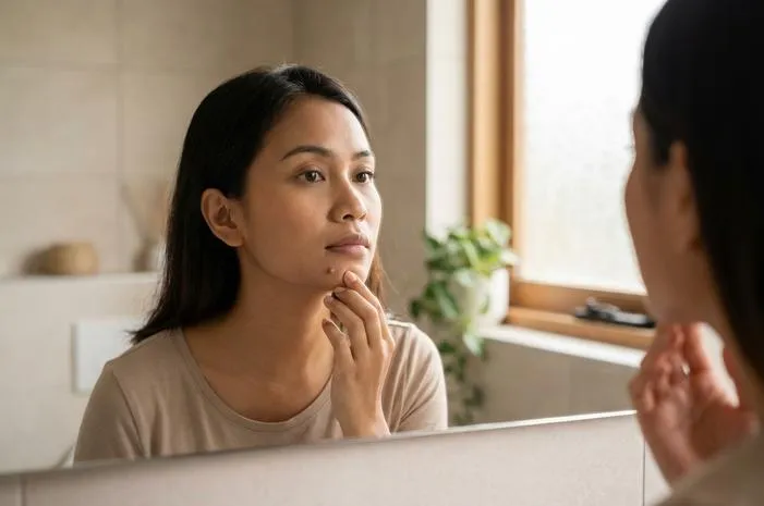 Benjolan di Dagu Mirip Jerawat? Ini Bisa Jadi Apa Saja