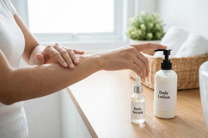 Body Serum Dulu Baru Body Lotion? Yuk, Pahami Urutannya
