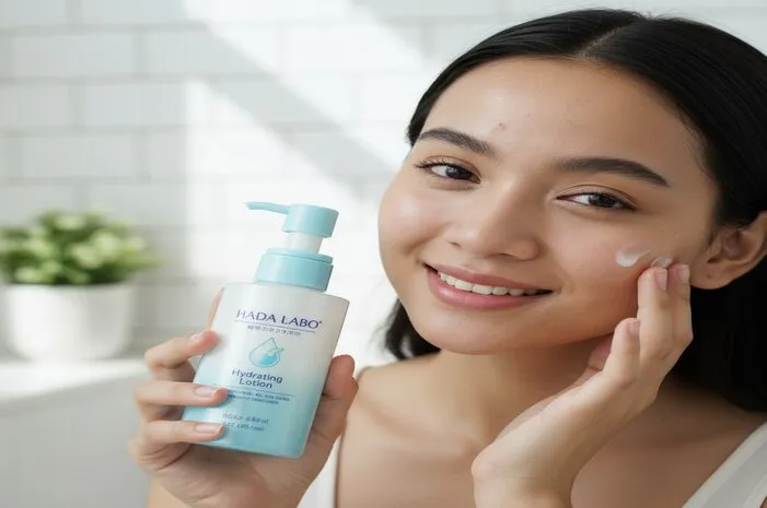 Hada Labo Moisturizer Ringan untuk Kulit Berminyak Berjerawat
