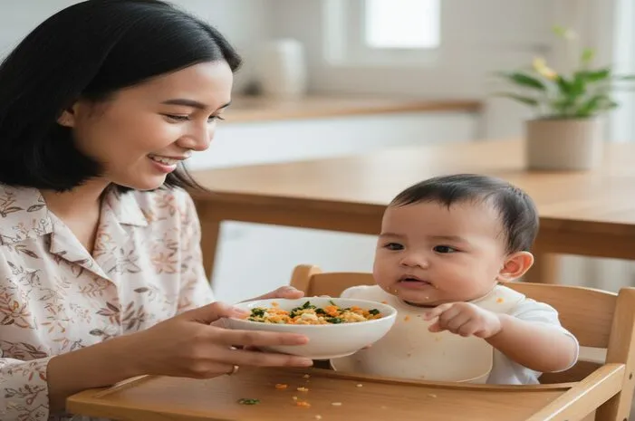 Tekstur Makan Bayi 10 Bulan: Bukan Bubur Lagi Lho!