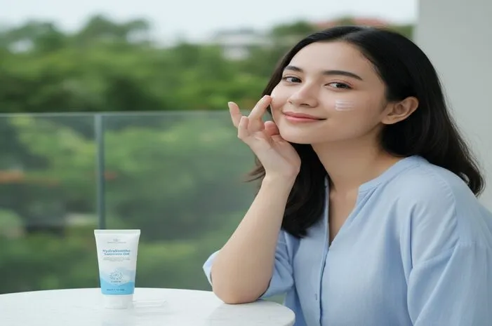Hydrasoothe Sunscreen Gel: SPF45 Sejuk Tanpa Whitecast