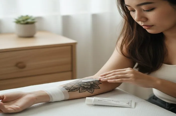 Biar Keren, Ini Cara Merawat Tato Baru yang Benar