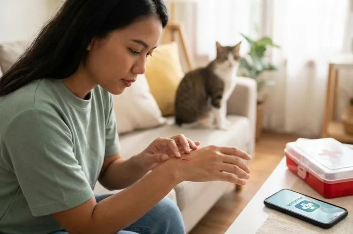 Digigit Kucing Apakah Rabies? Waspadai dan Bertindak Cepat