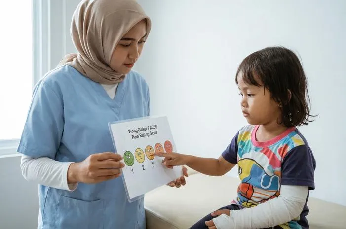Wong Baker Scale: Kenali Sakitmu dari Ekspresi Wajah
