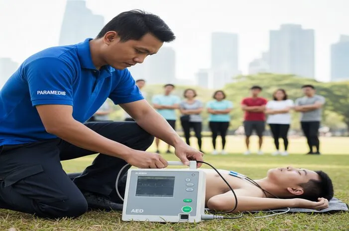 Alat AED Penyelamat Nyawa, Mudah Dipakai Siapa Saja