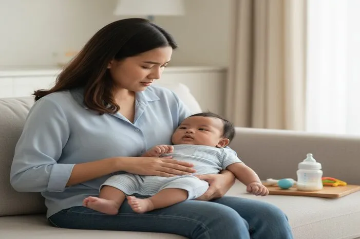 Bayi 2 Bulan Jarang BAB? Normal Kok, Ini Faktanya