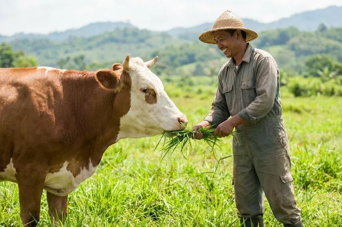 Sapi Hingga Gajah, Ini Hewan Makan Rumput Sejati