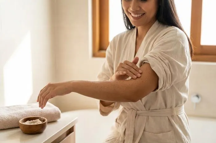 Body Peeling: Angkat Kulit Kusam, Cerahkan Tubuhmu