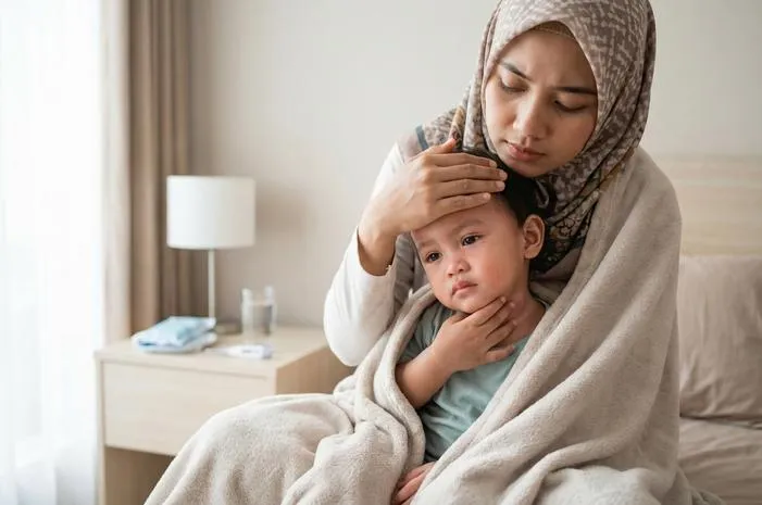 Demam Hanya di Kepala Leher Anak 1 Tahun, Wajar?