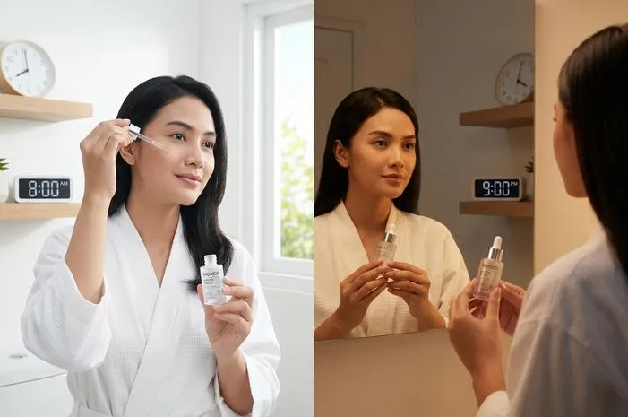 Serum Wardah Crystal Secret: Dipakai Pagi dan Malam?